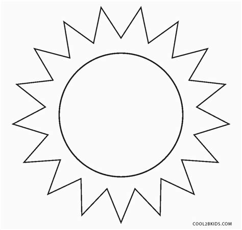 Sun Printable Image